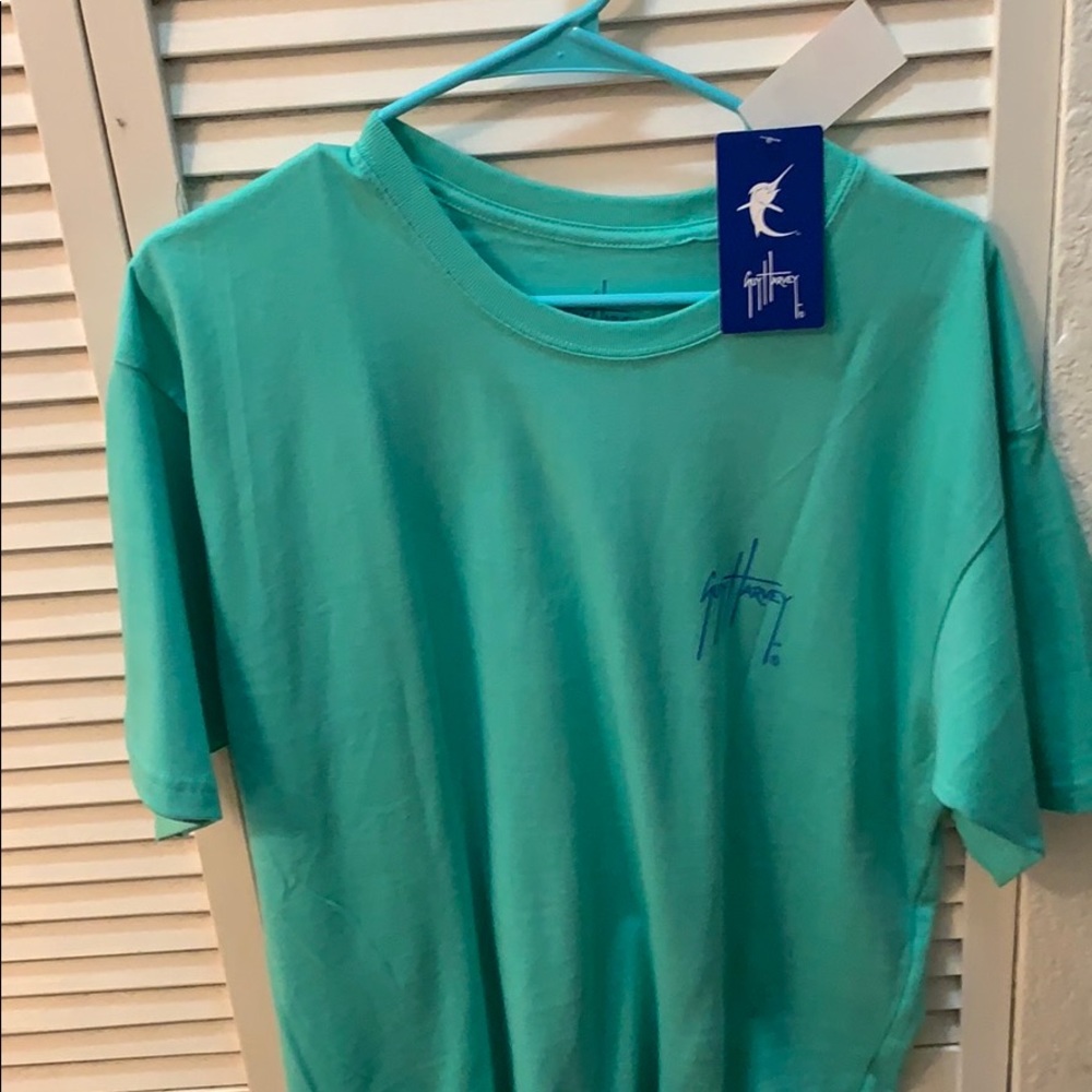 Guy harvey teal t shirt
